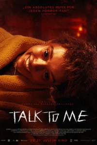 An image of the poster of the best horror movie of 2023- Talk to Me