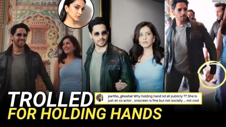 Kiara Advan's fan comments on Siddharth holding co-actors hand in public
