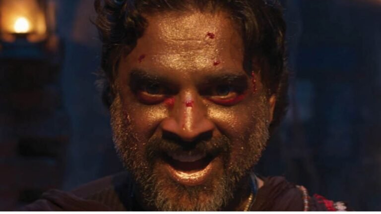 R. Madhavan playing his role as the evil character Vanraj