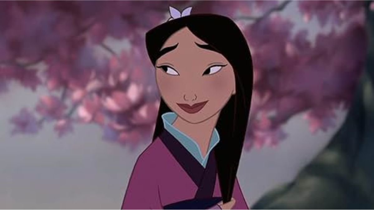 Disney Princess Mulan from the Disney animation movie Mulan